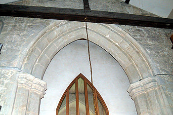 The west tower arch June 2012